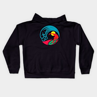 The Great Wave Kids Hoodie